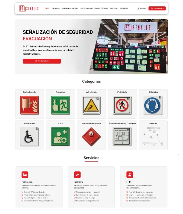 Tienda online de señalización de seguridad en Les Borges del Camp
